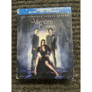 The Vampire Diaries The Complete Fourth Season Blu-ray + DVD No Scratches